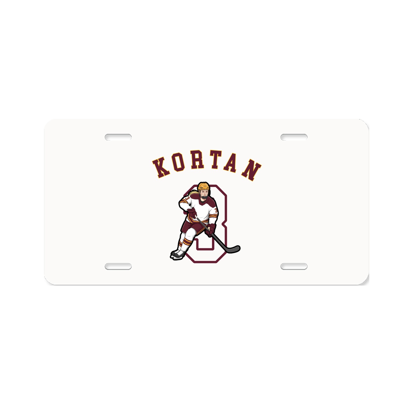 License Plate — Shirsey Arch in Classic