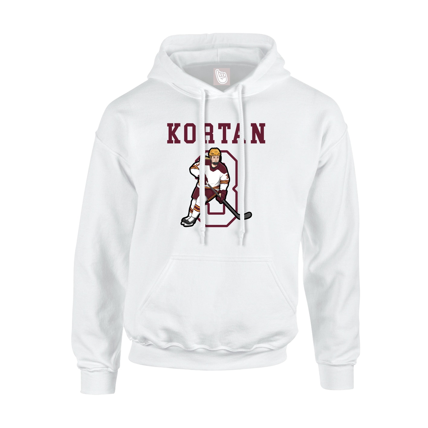 Youth Hoodie — Shirsey in White