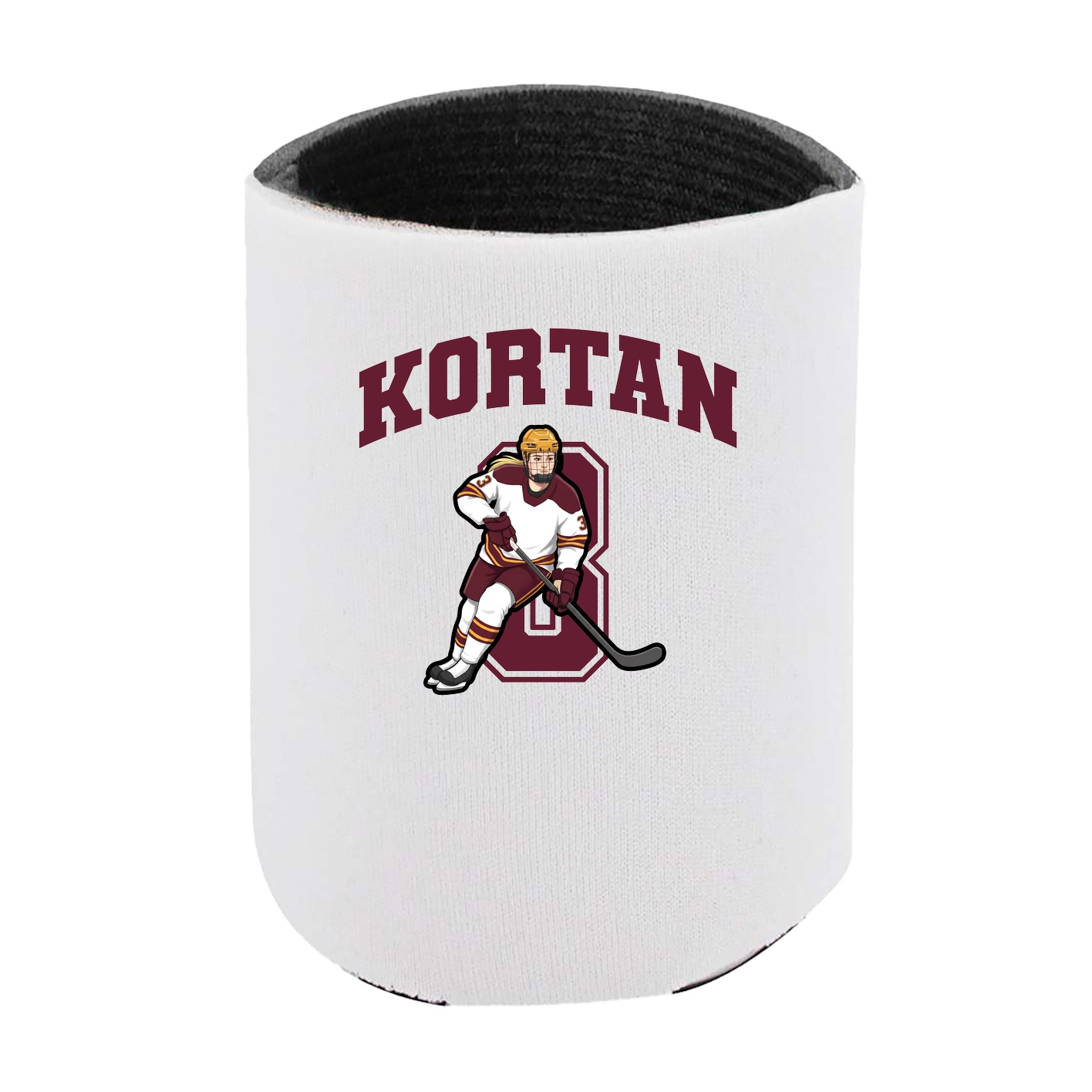 Can Holder — Number in White