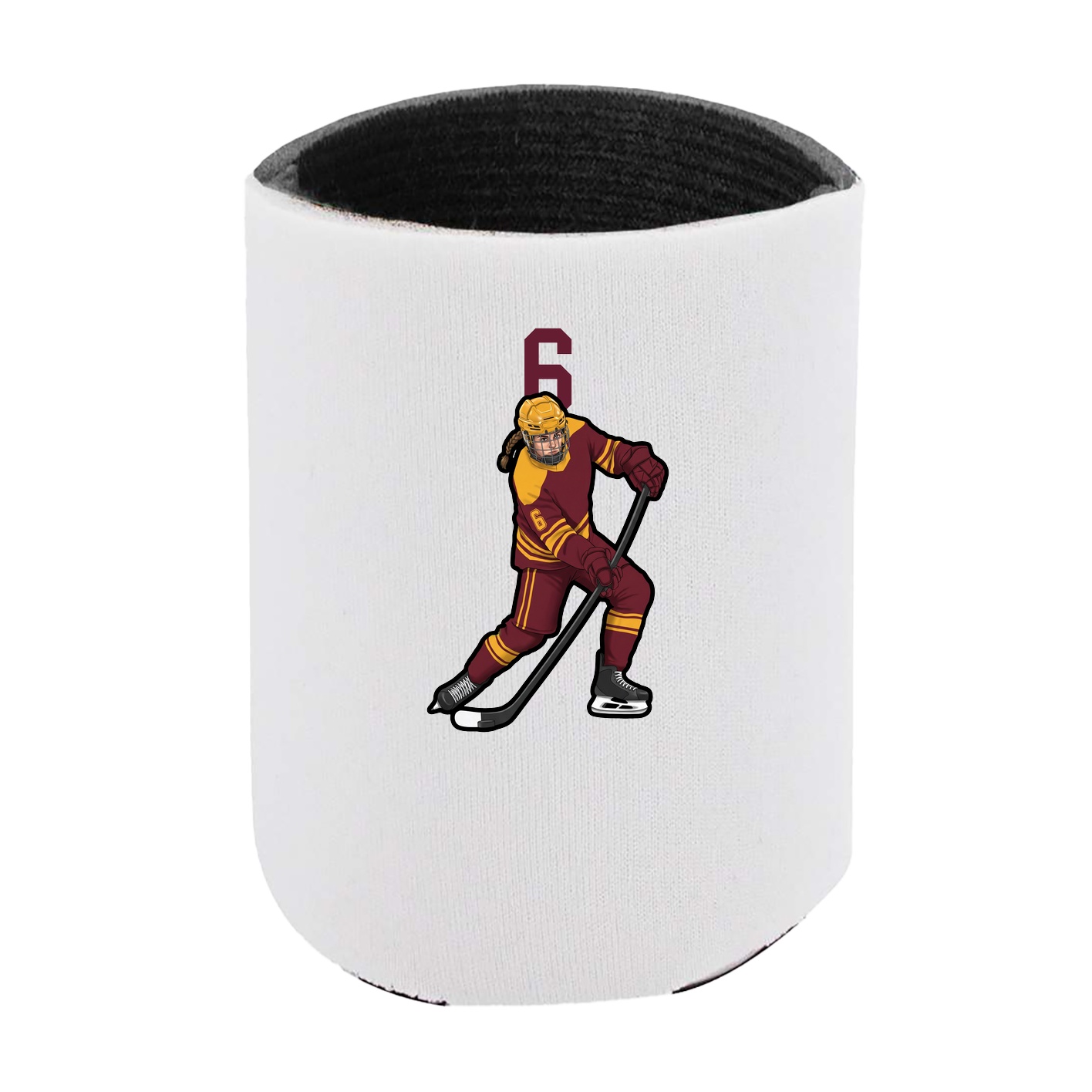 Can Holder — Number Top in White