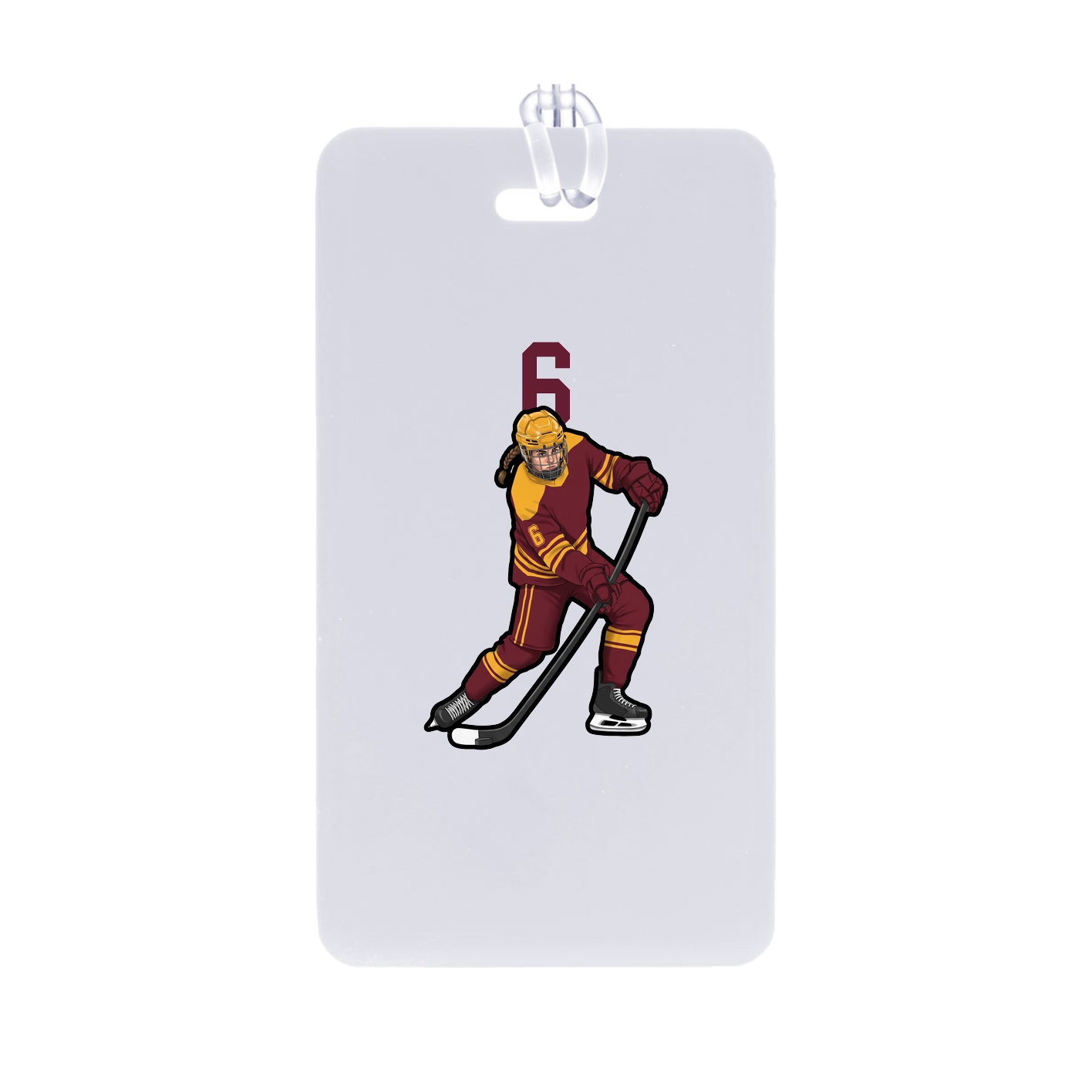Bag Tag — Number Top in Classic