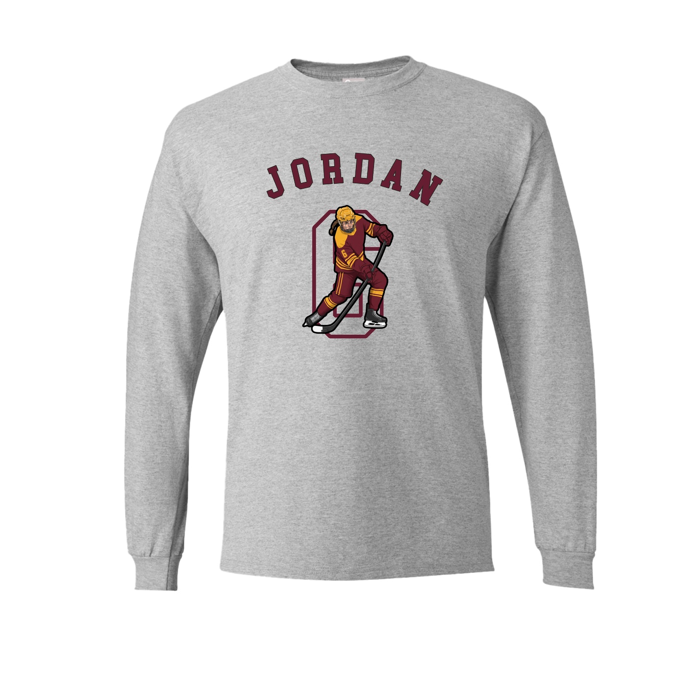 Long Sleeve Tee — Shirsey Arch in Grey