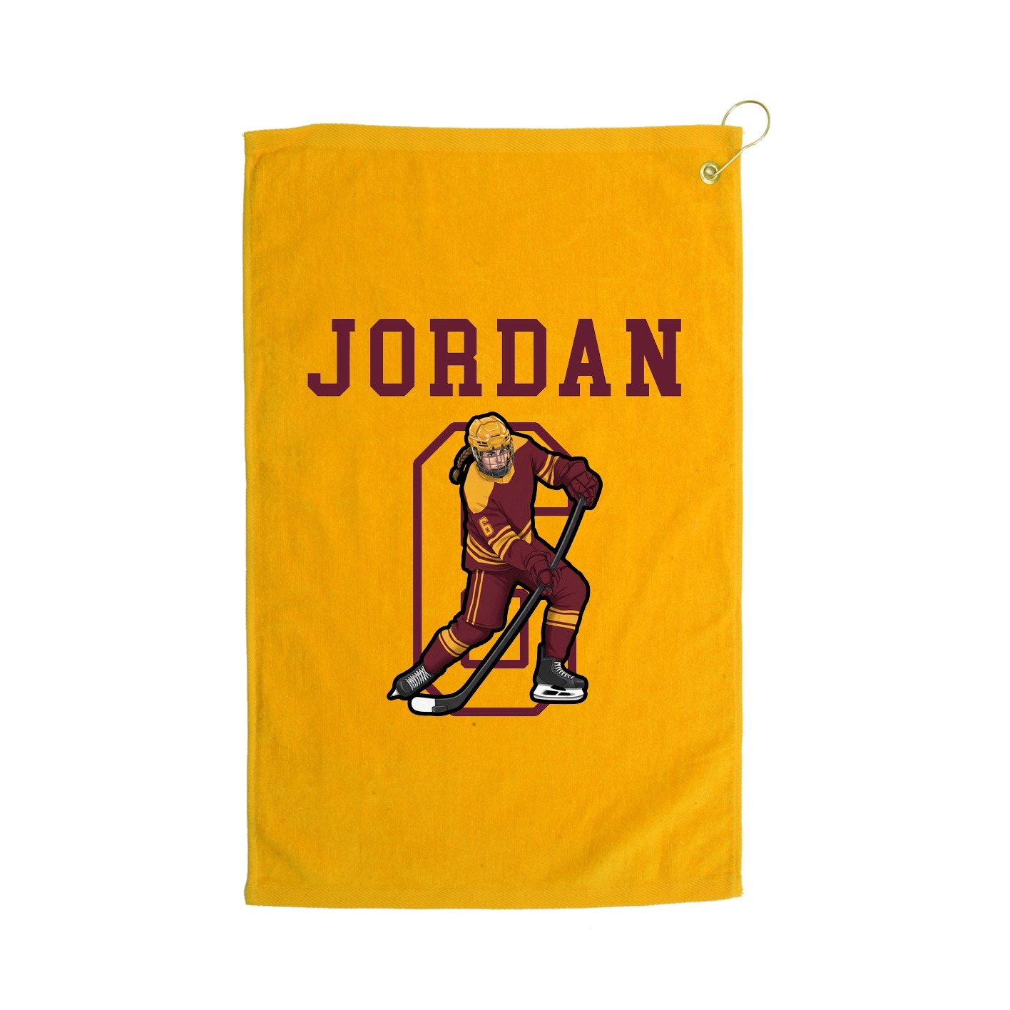 Golf Towel — Shirsey in Gold