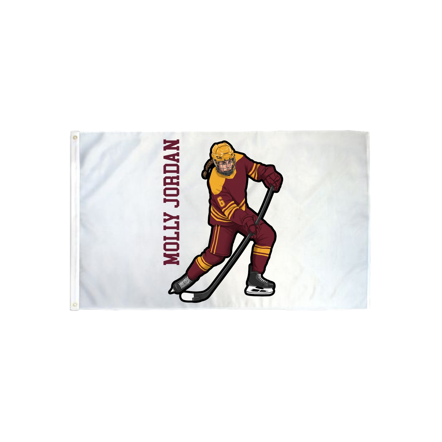 3x5 Flag — Name Vertical in Classic