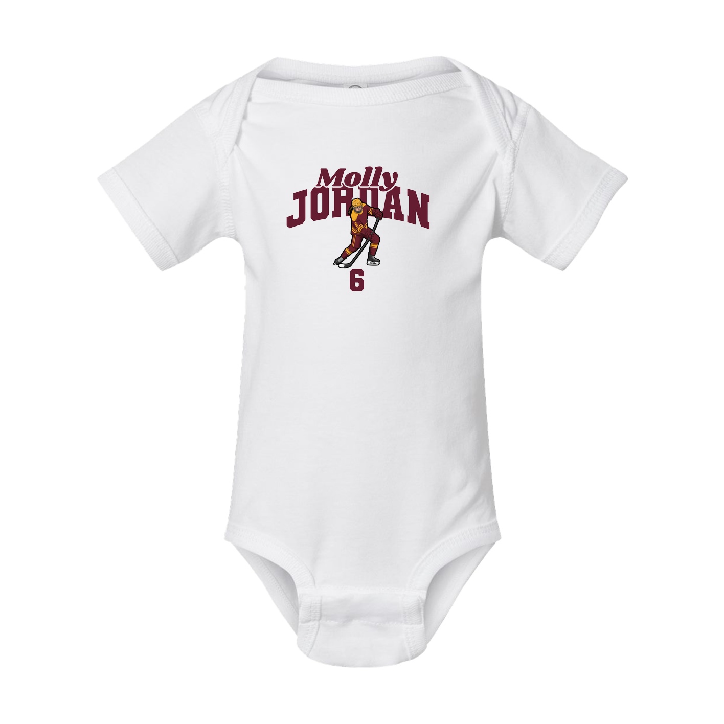 Baby Onesie — Signature Arch in White