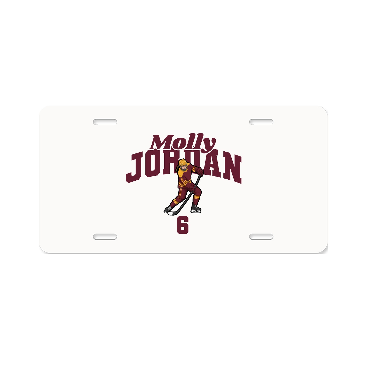 License Plate — Signature Arch in Classic