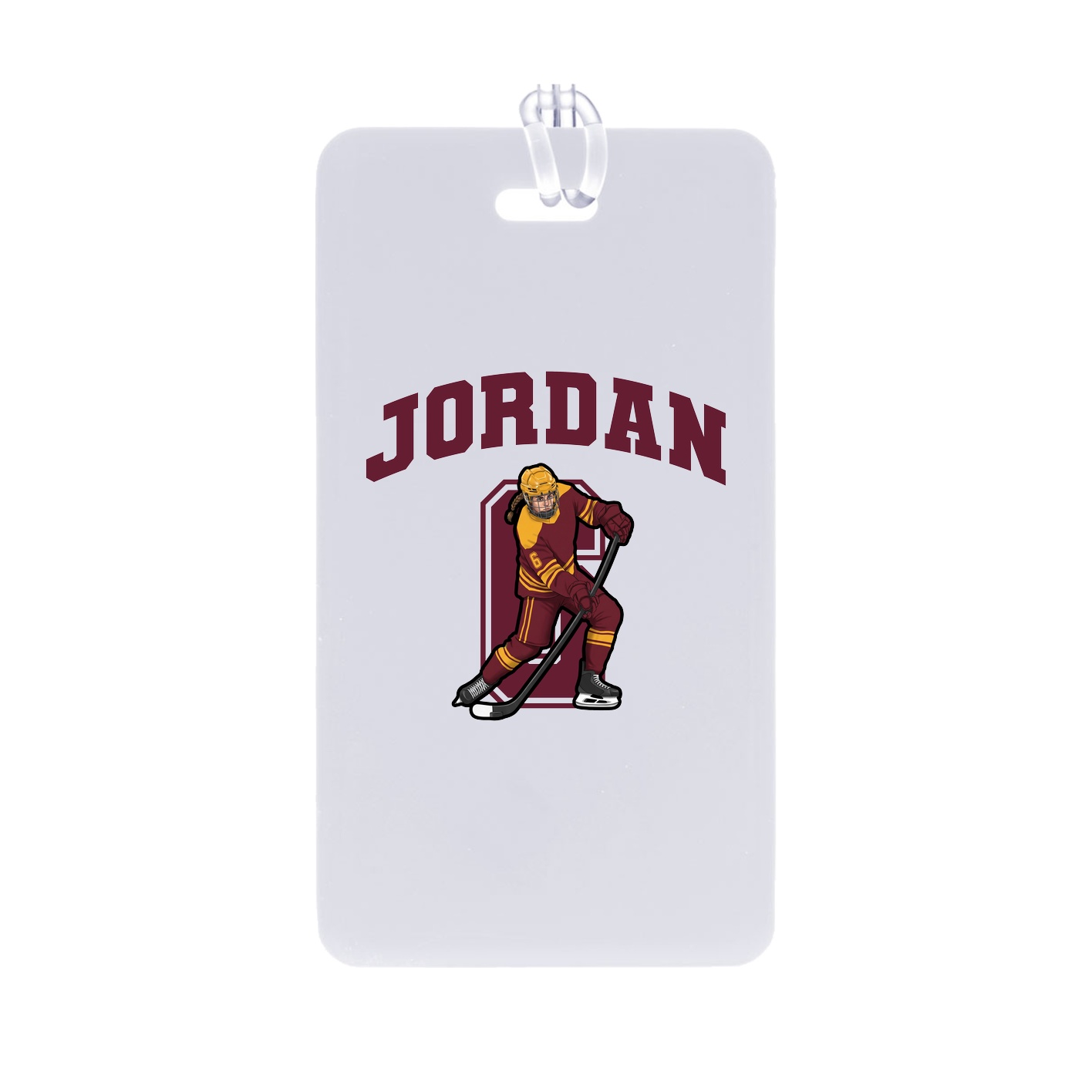 Bag Tag — Number in Classic