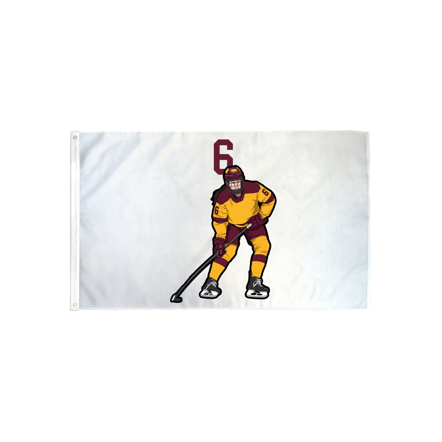 3x5 Flag — Number Top in Classic