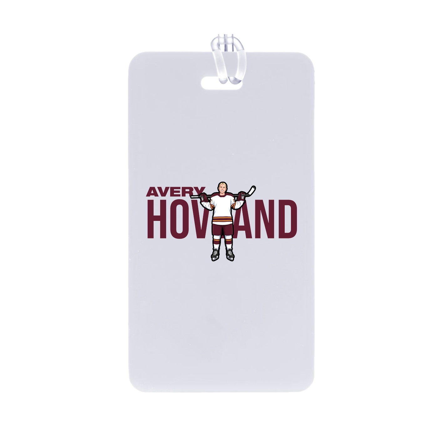 Bag Tag — Player Name in Classic