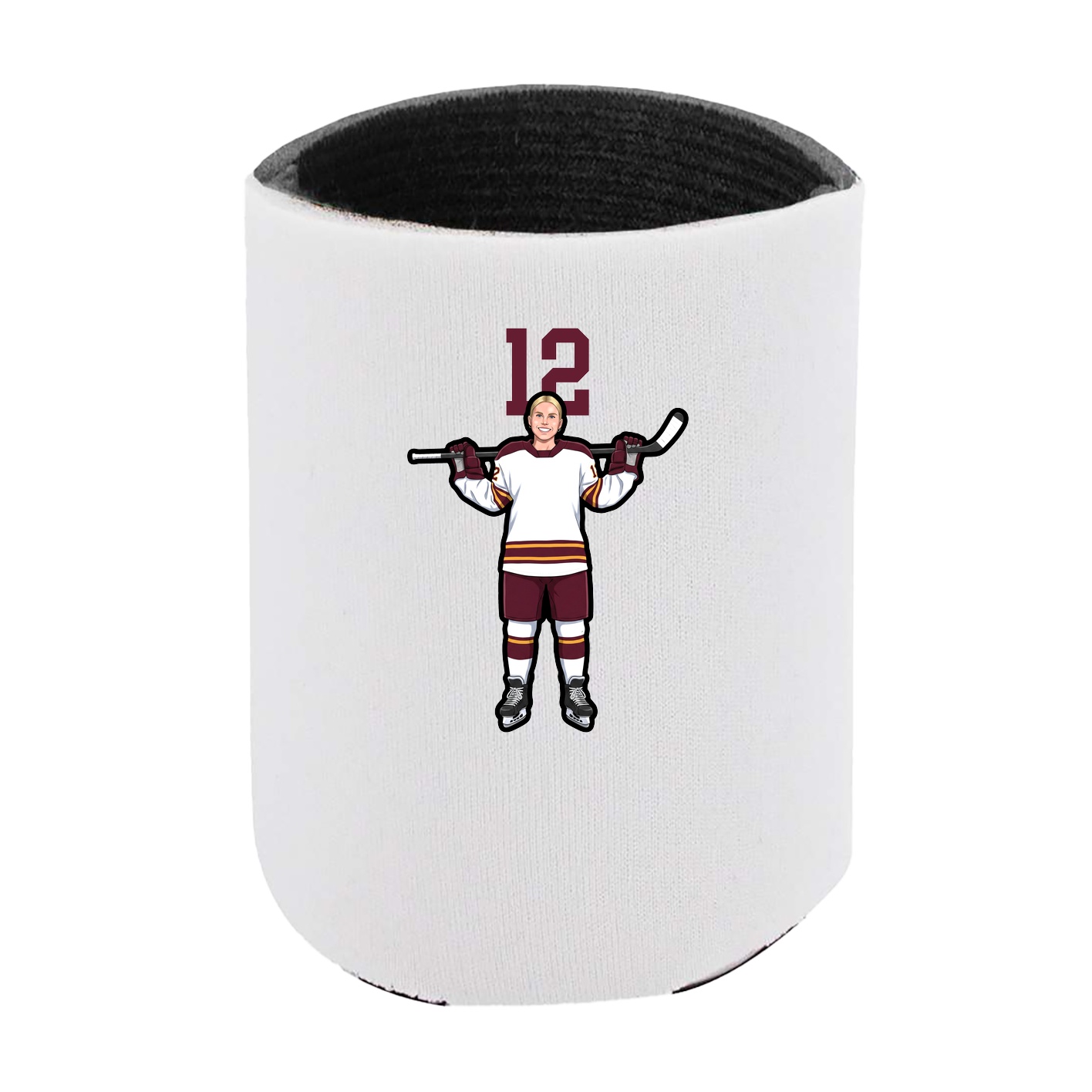 Can Holder — Number Top in White