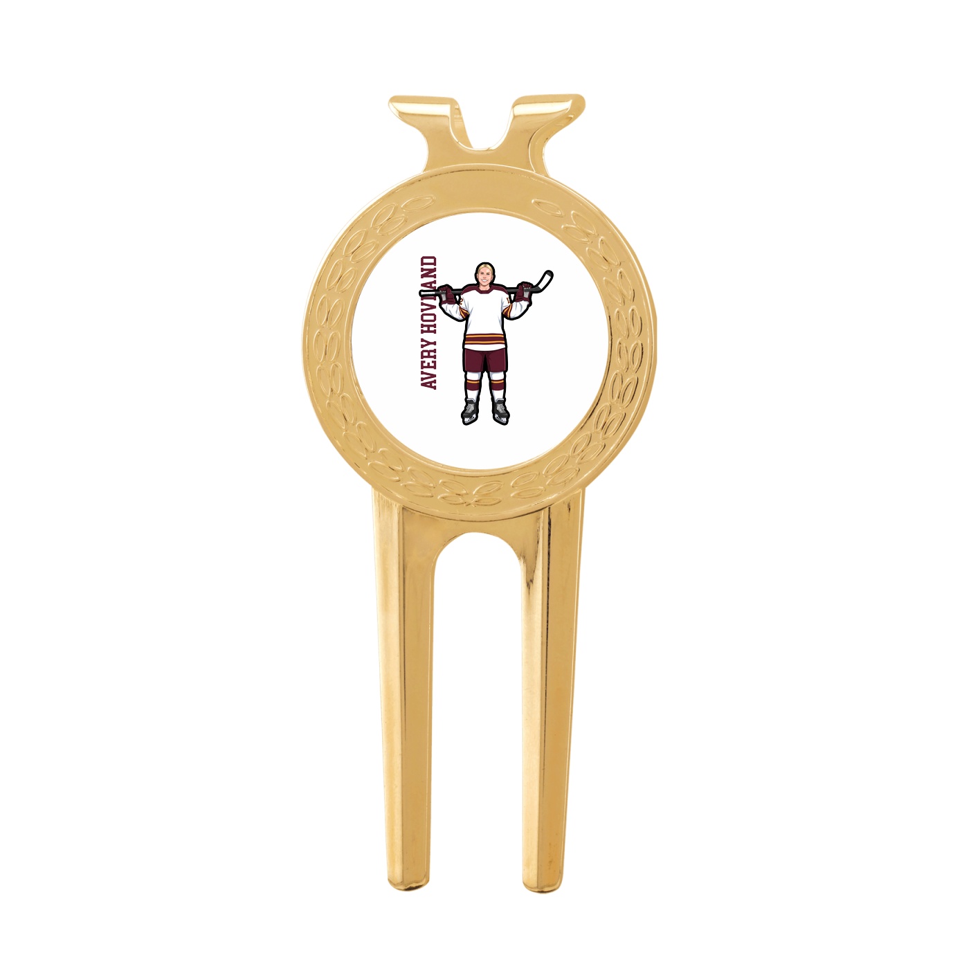 Divot Tool with Ball Marker — Name Vertical in Classic