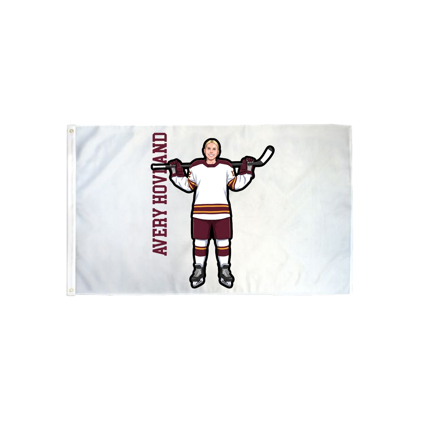 3x5 Flag — Name Vertical in Classic