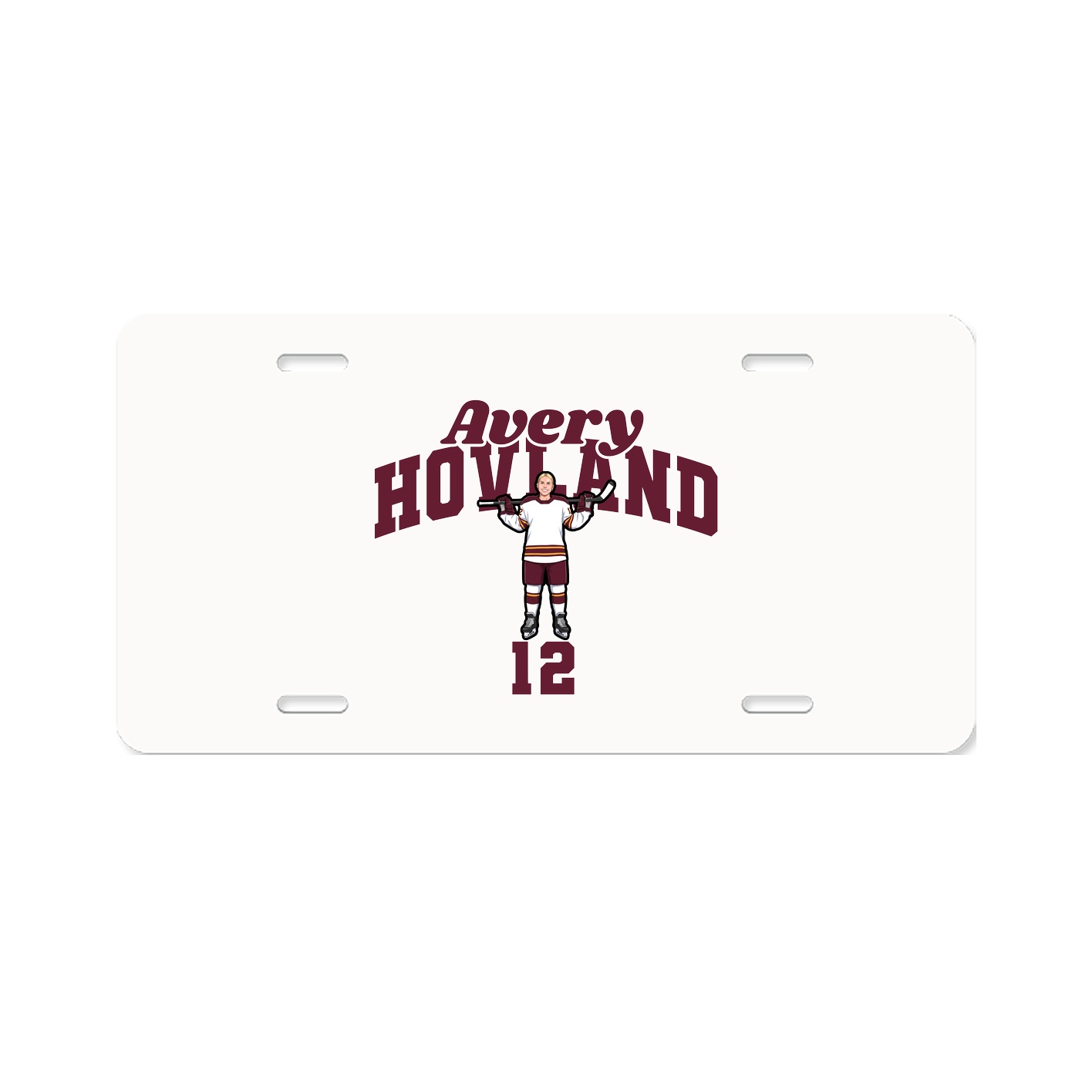 License Plate — Signature Arch in Classic
