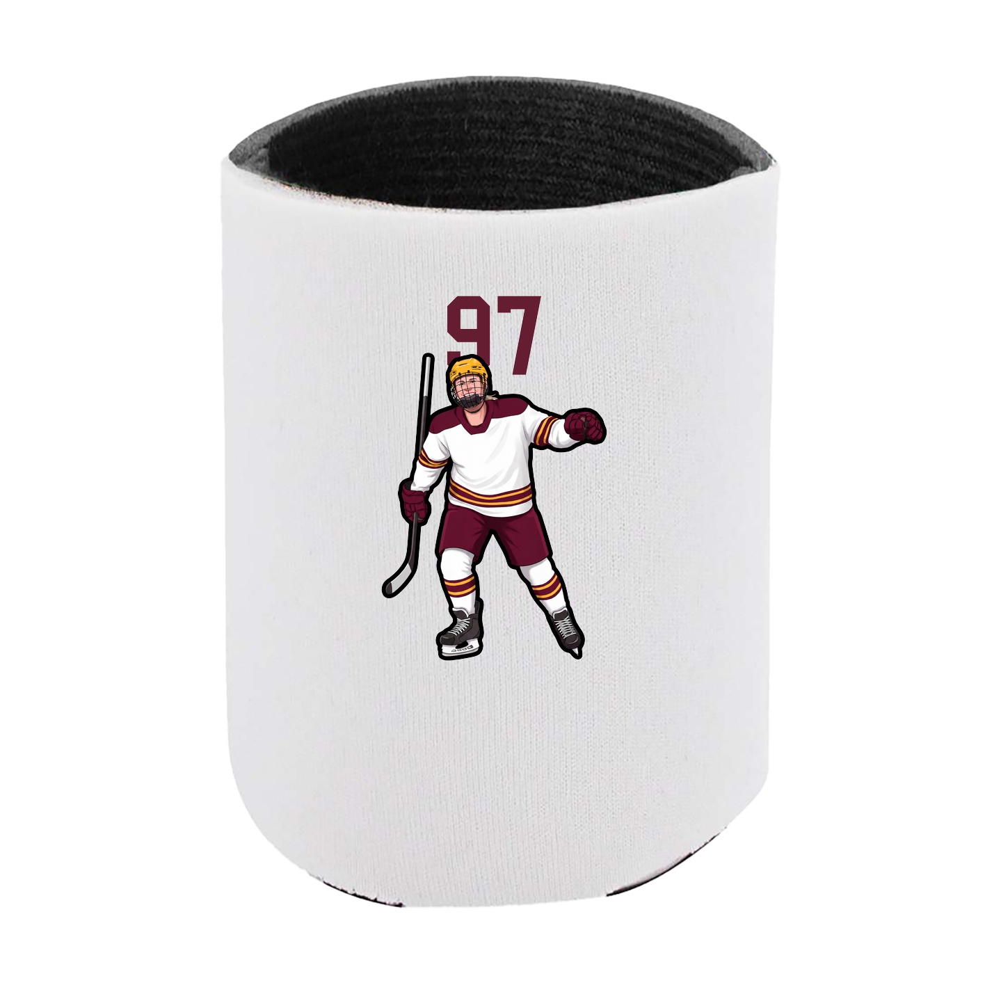 Can Holder — Number Top in White
