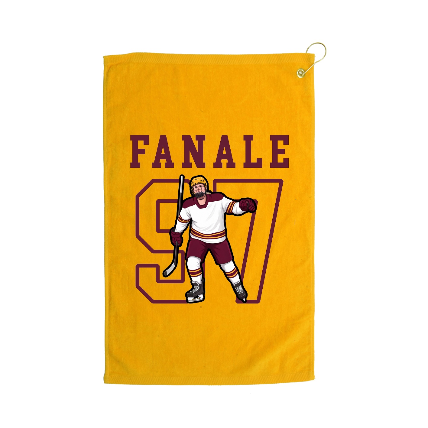 Golf Towel — Shirsey in Gold