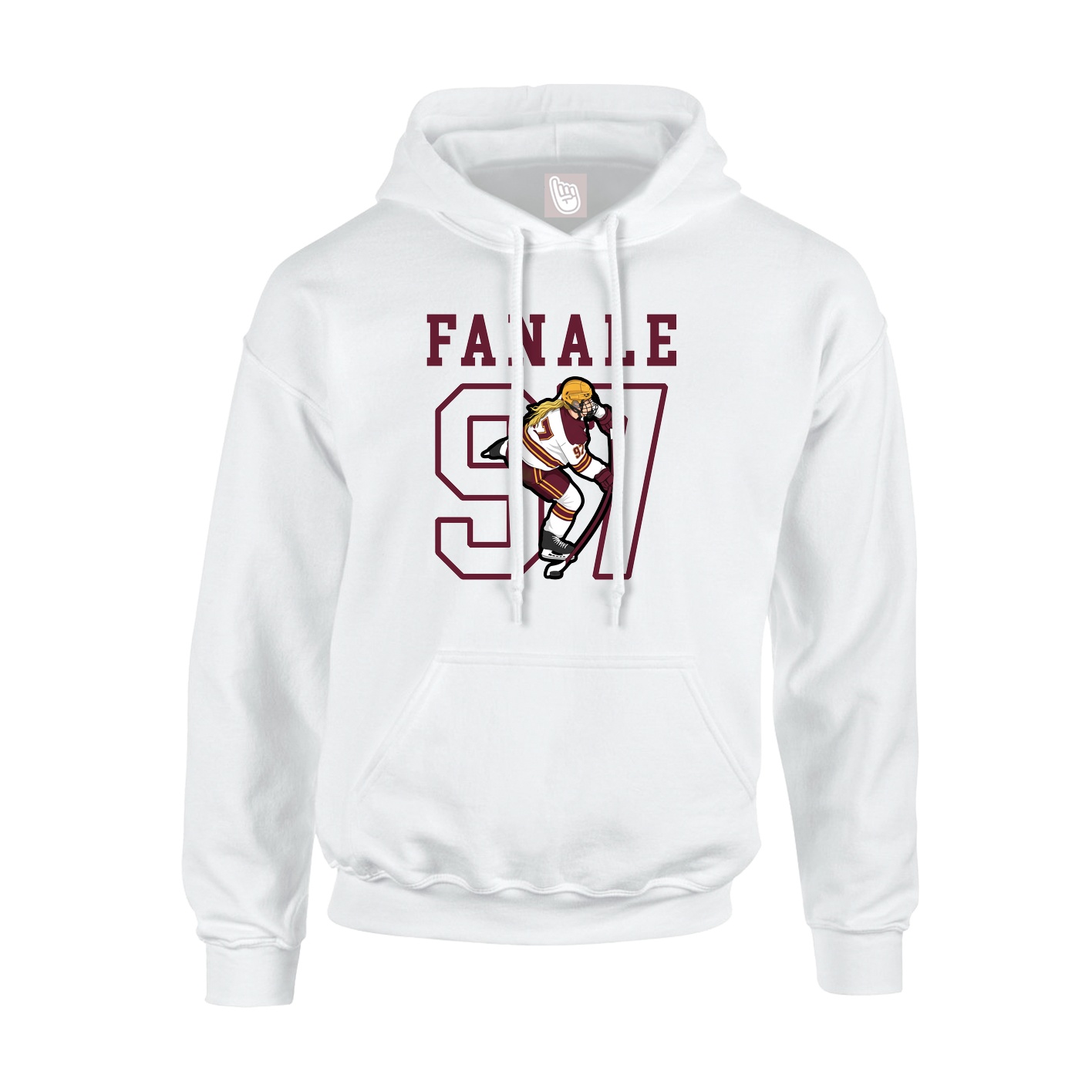 Youth Hoodie — Shirsey in White
