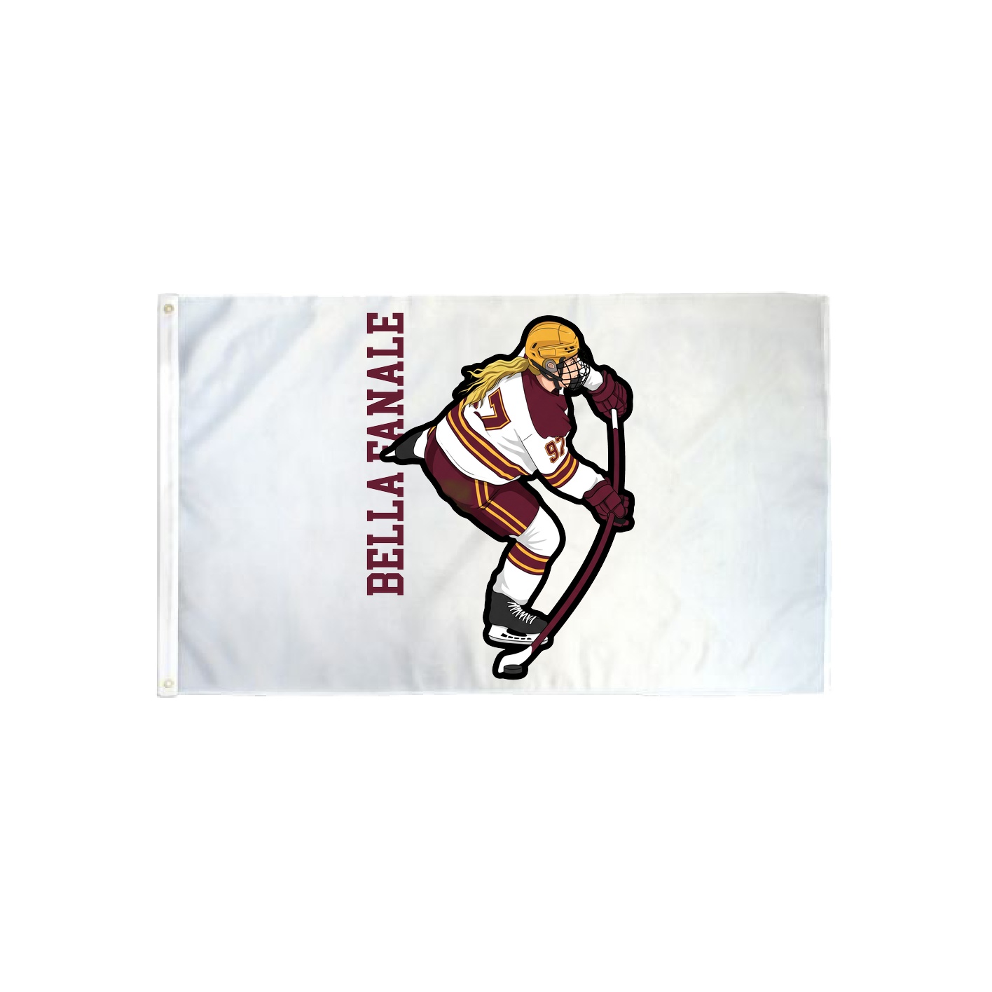 3x5 Flag — Name Vertical in Classic