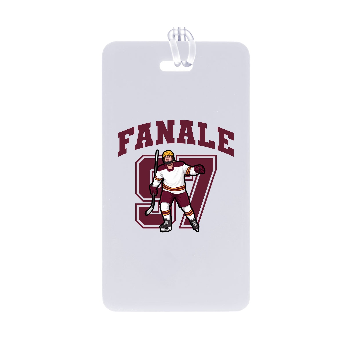 Bag Tag — Number in Classic