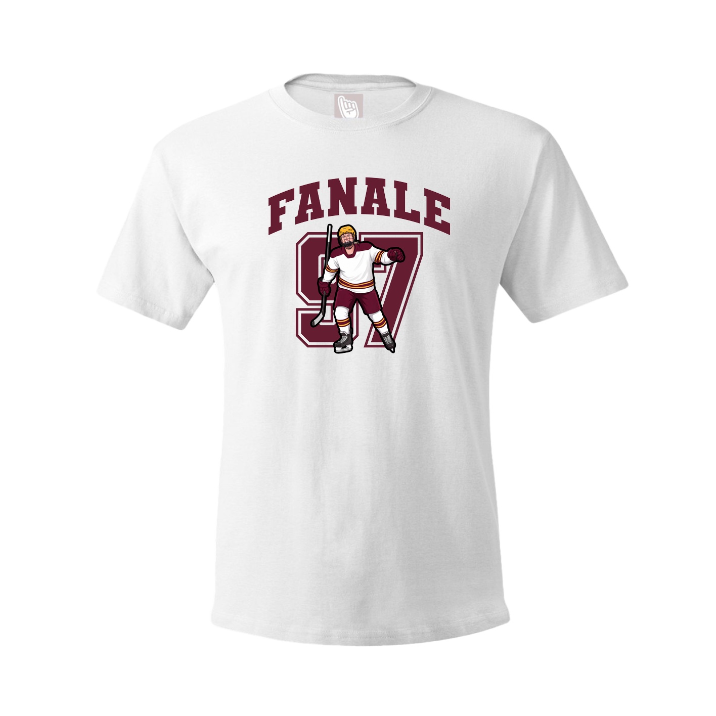 Tee — Number in White