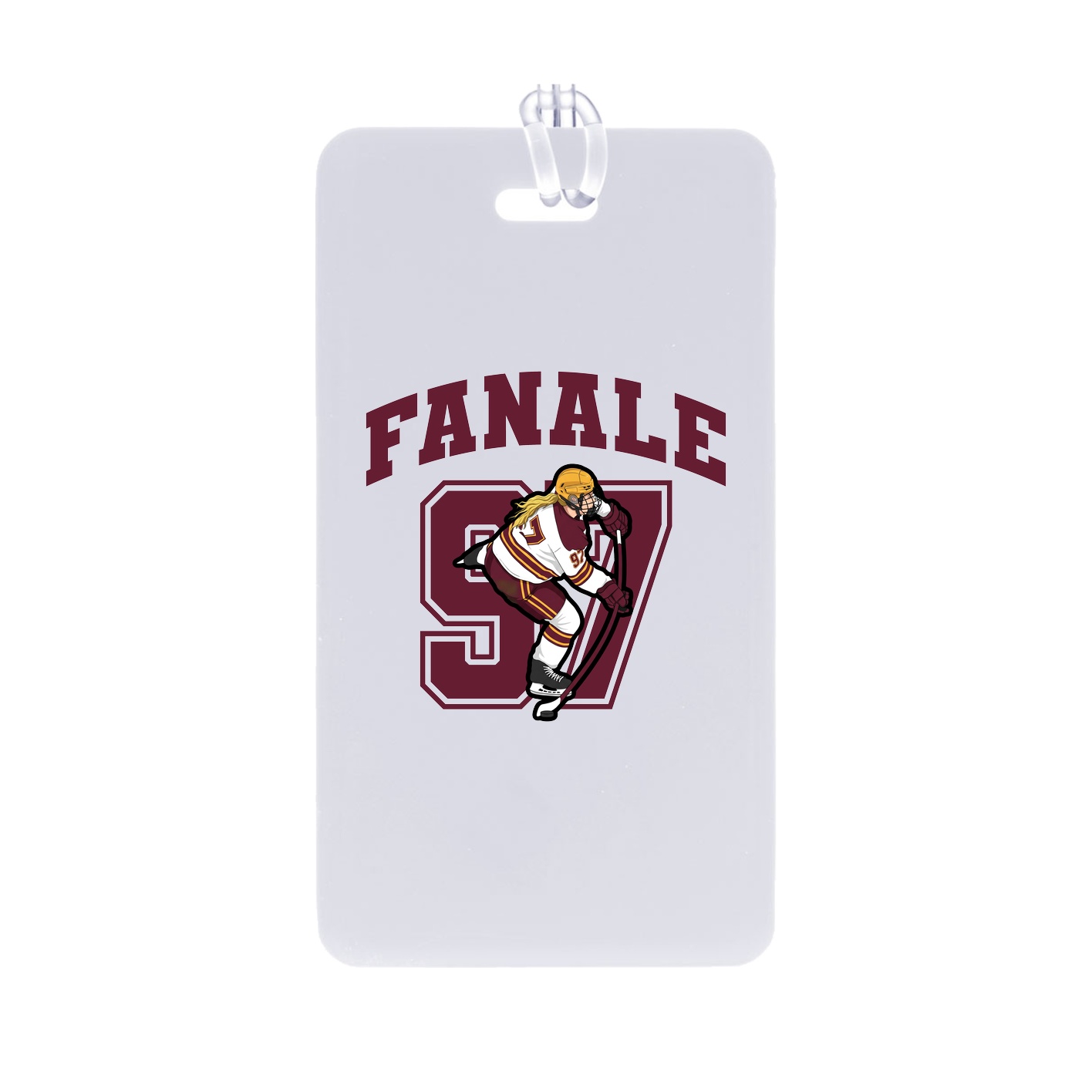 Bag Tag — Number in Classic