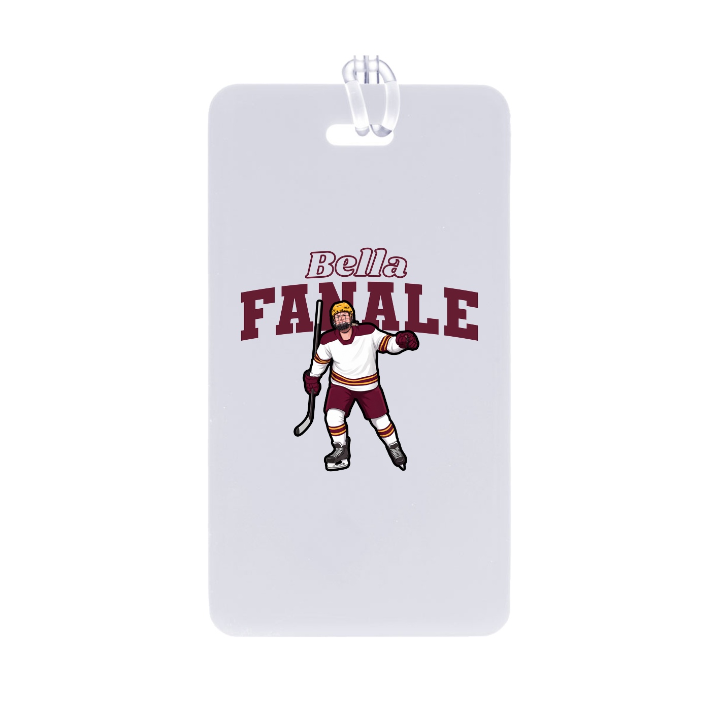 Bag Tag — Name Arch in Classic