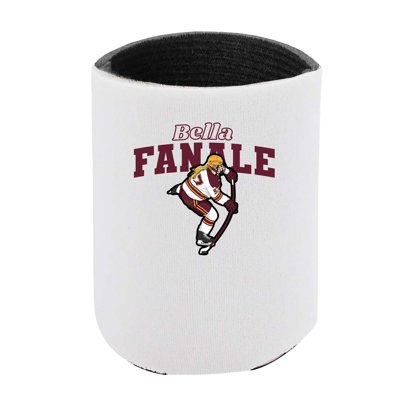 Can Holder — Name Arch in White