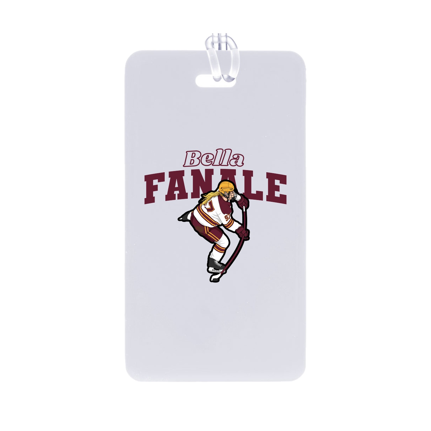 Bag Tag — Name Arch in Classic