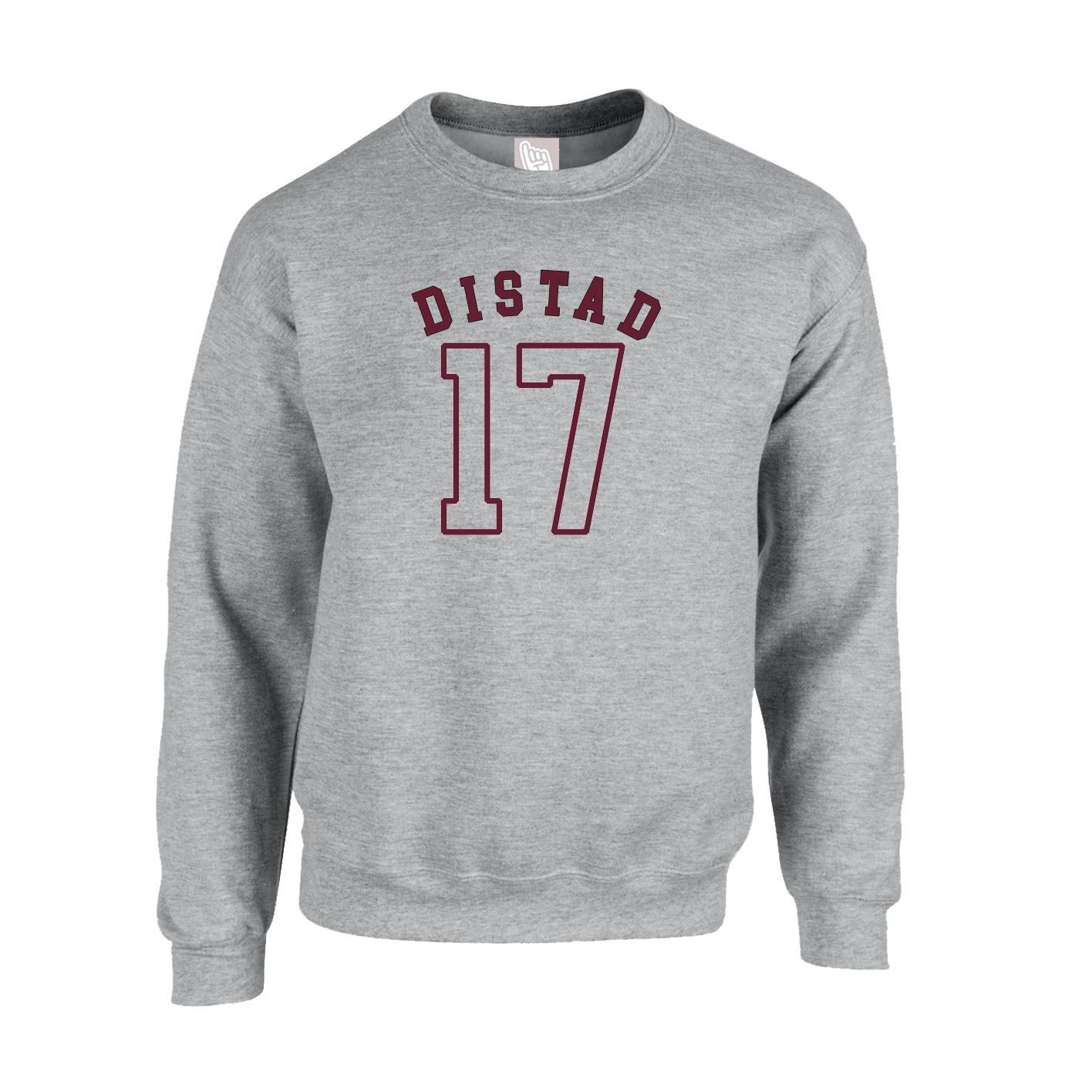 Fleece Crew — Shirsey Arch in Grey