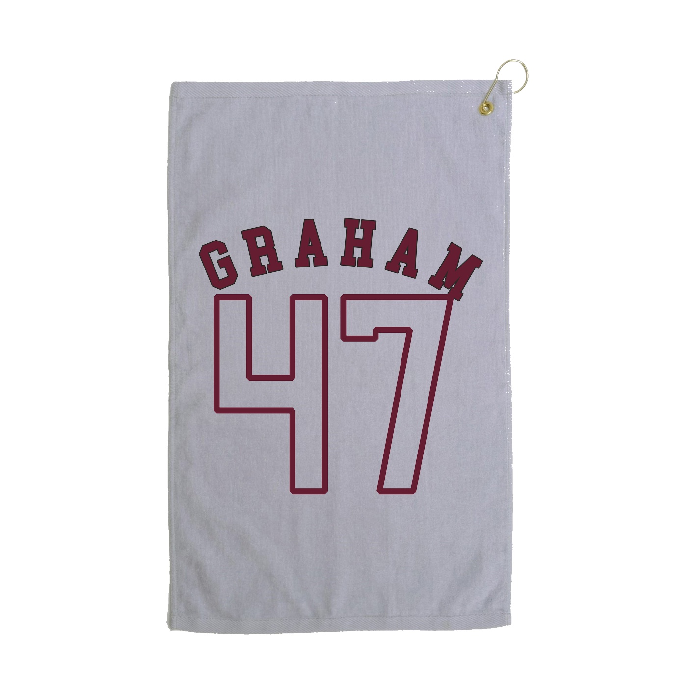 Golf Towel — Shirsey Arch in Grey