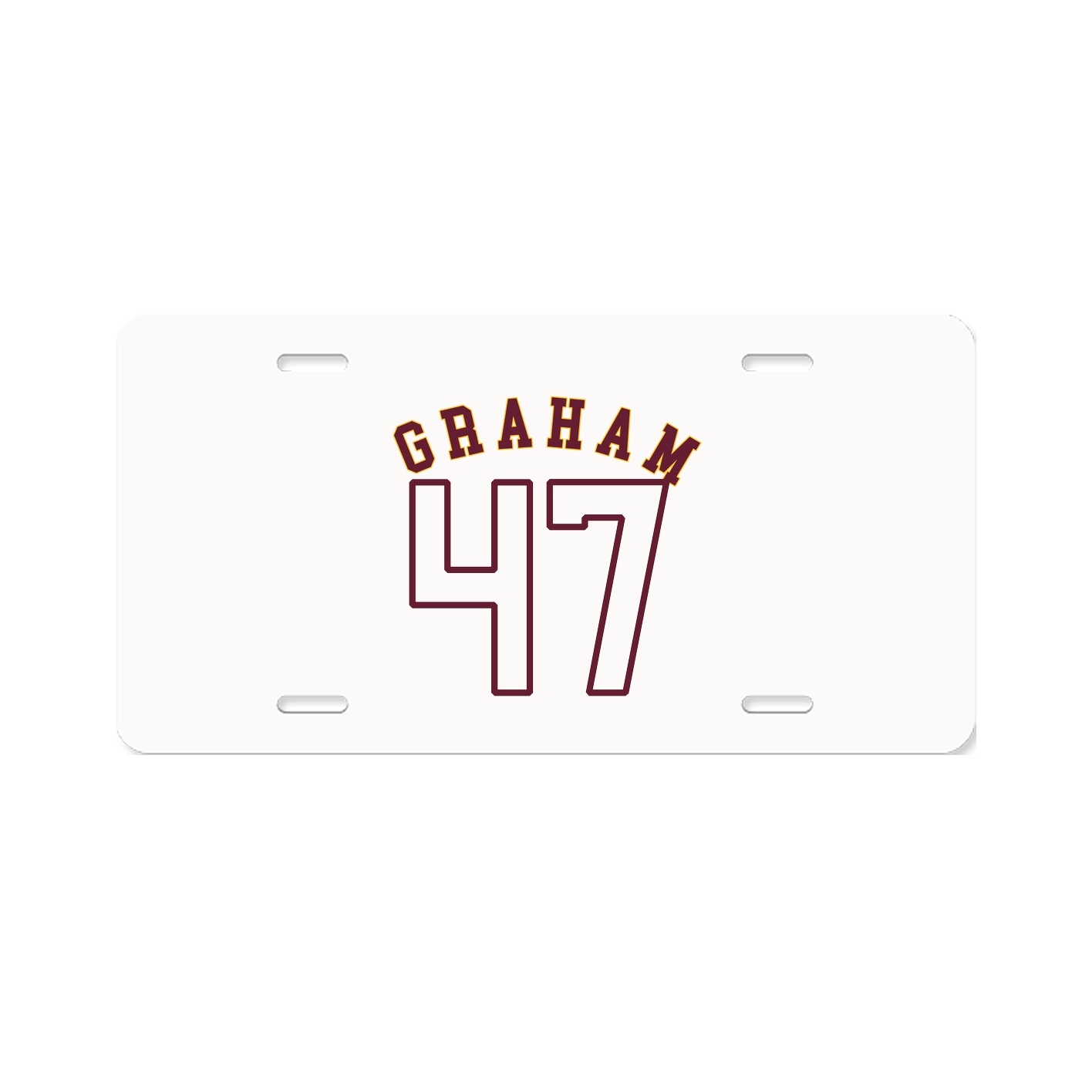 License Plate — Shirsey Arch in Classic