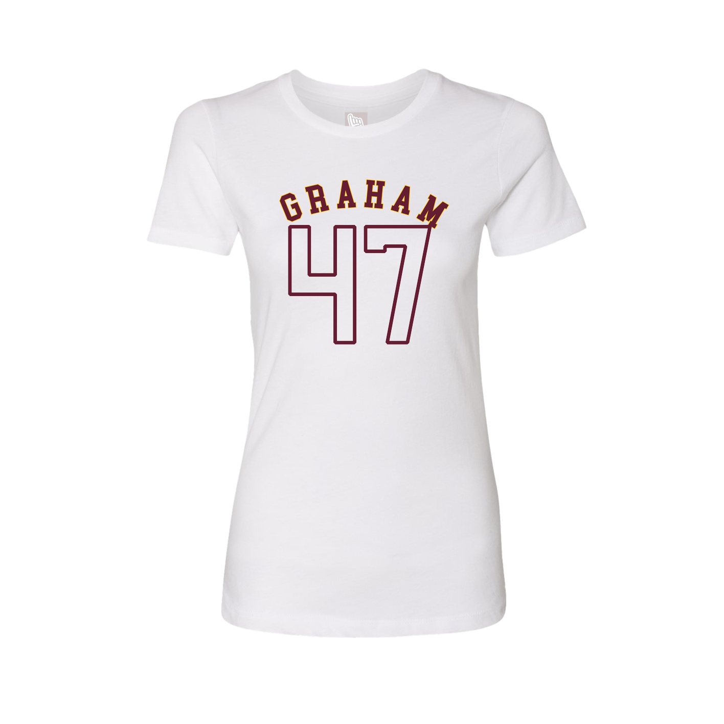 Womens Tee — Shirsey Arch in White
