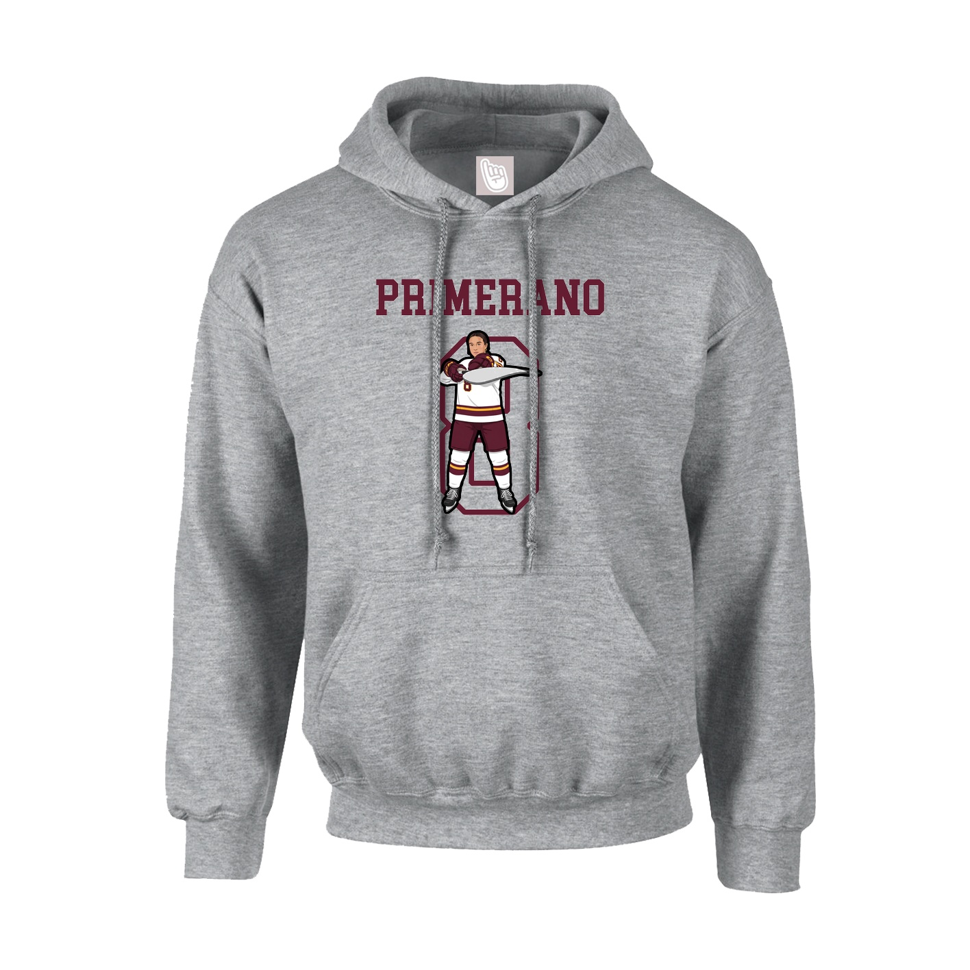 Hoodie — Shirsey in Grey
