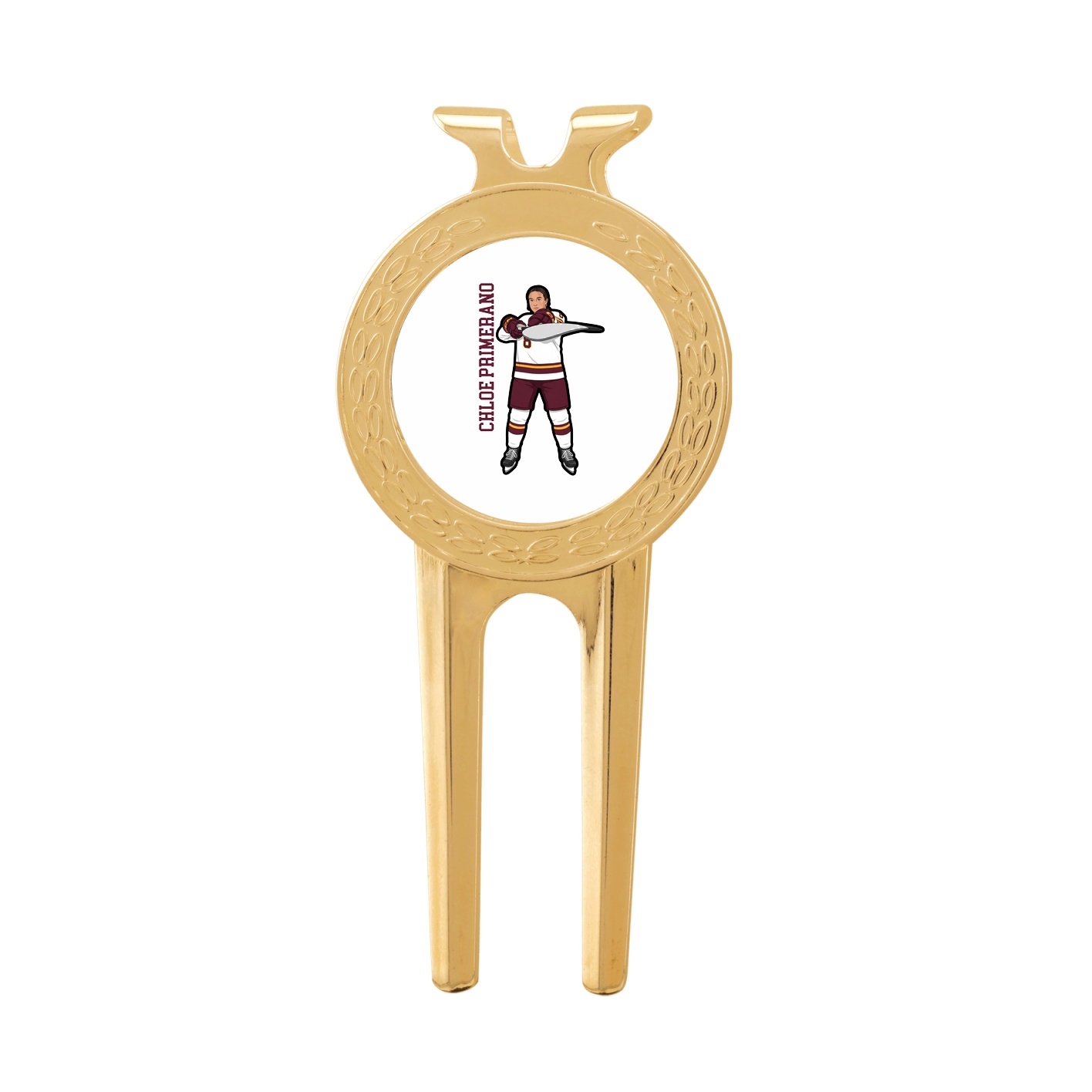 Divot Tool with Ball Marker — Name Vertical in Classic