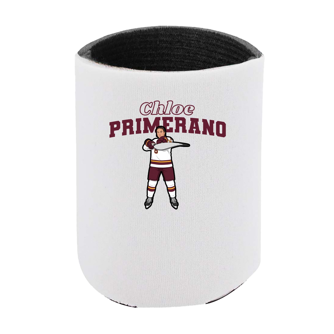 Can Holder — Name Arch in White