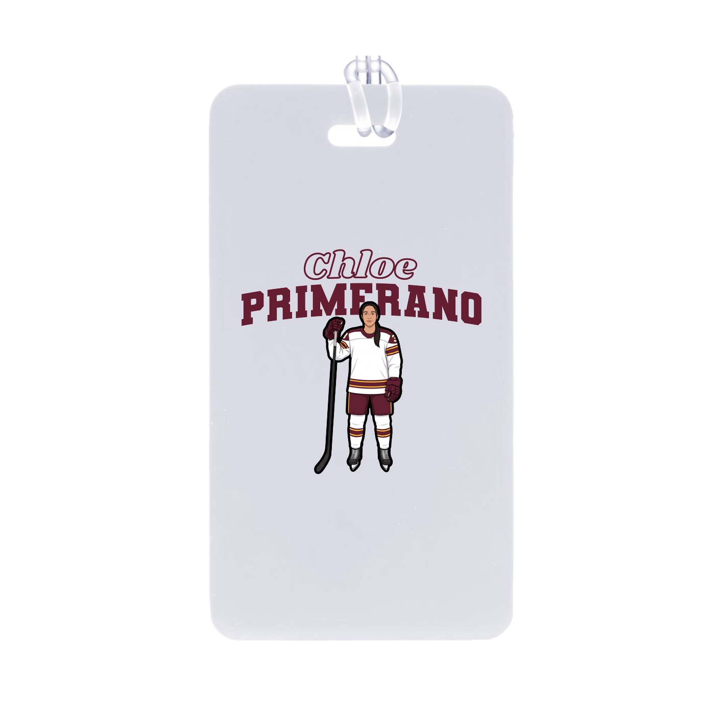 Bag Tag — Name Arch in Classic