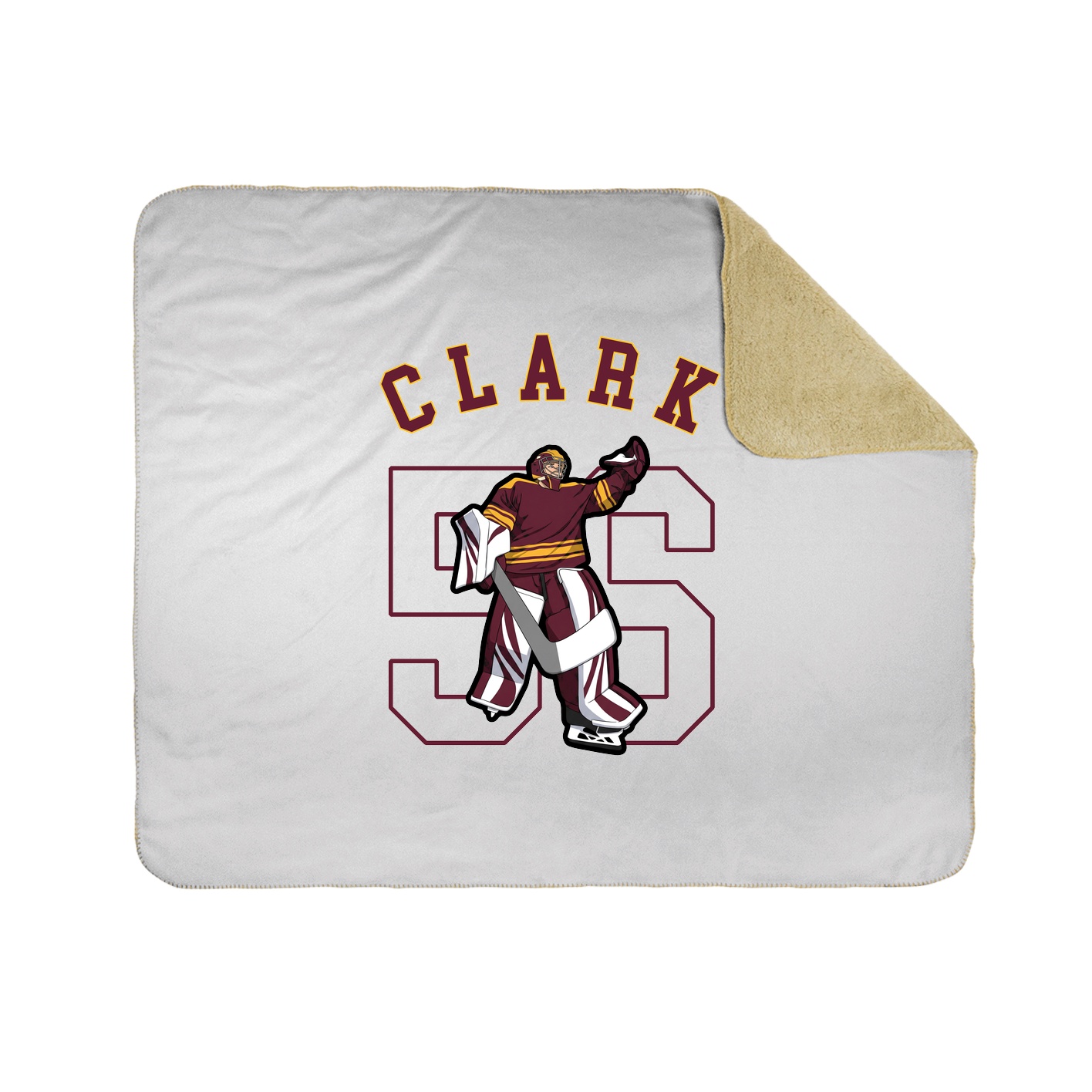 Throw Blanket — Shirsey Arch in White