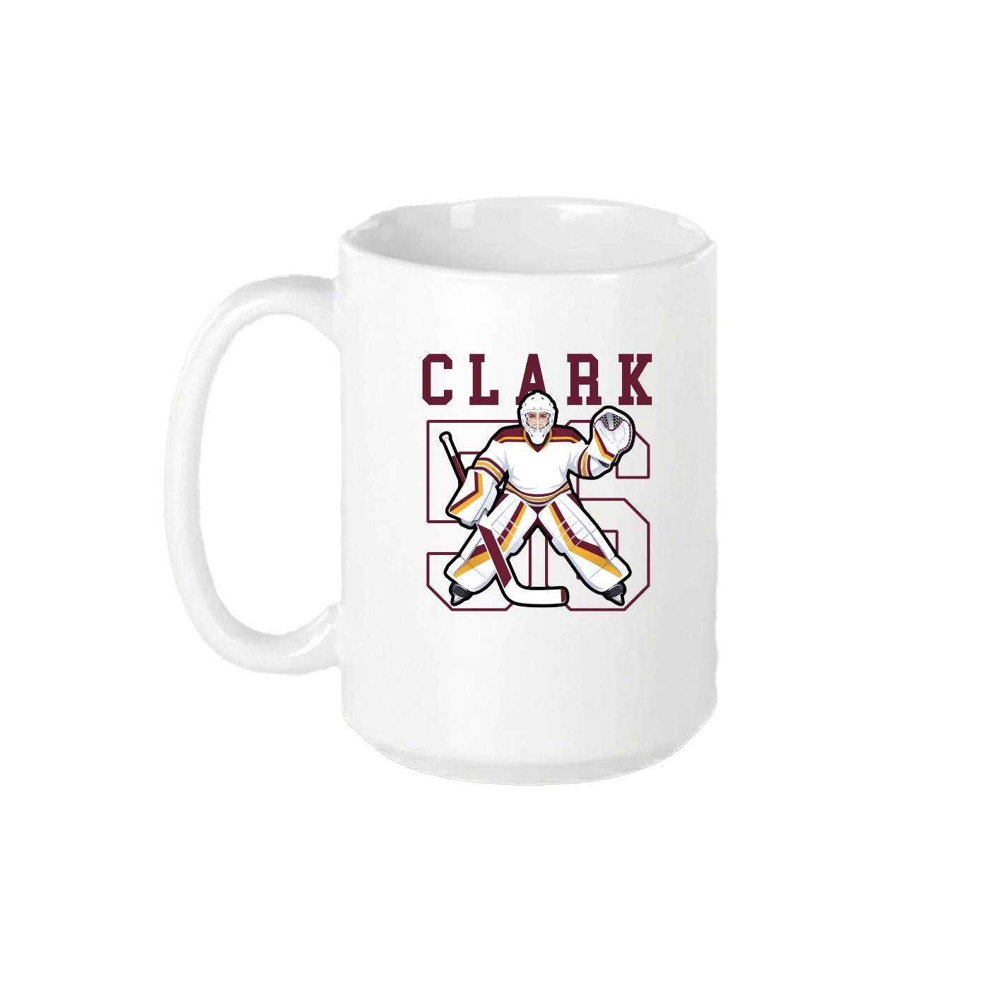 15oz Coffee Mug — Shirsey in White