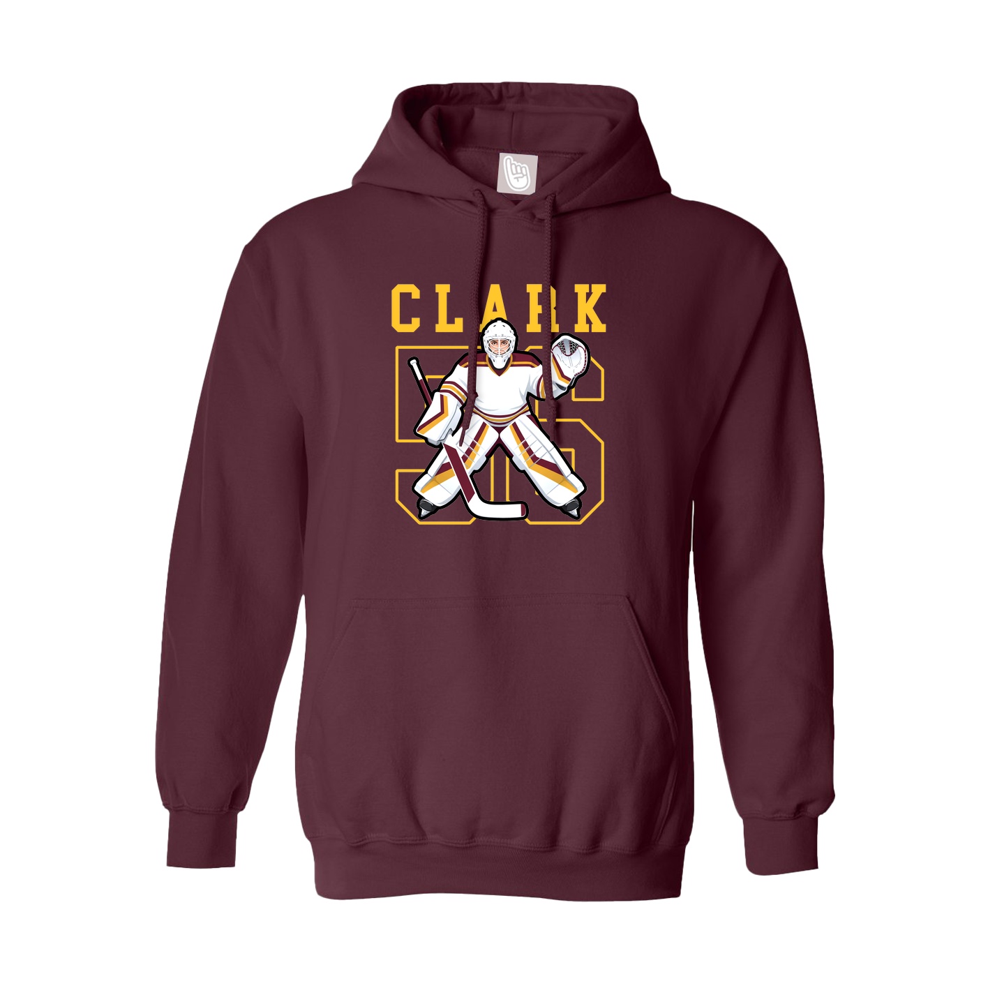 Youth Hoodie — Shirsey in Maroon