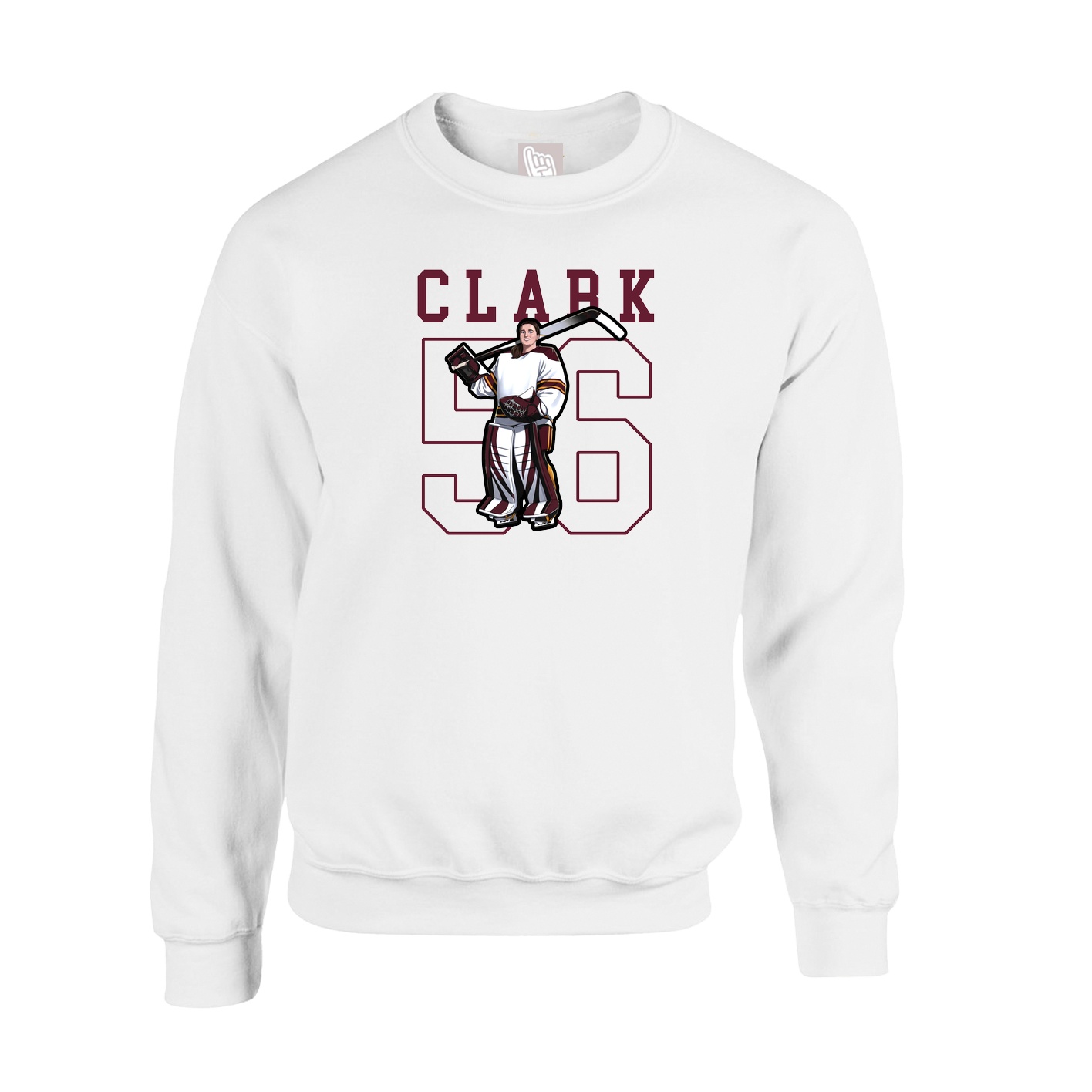 Fleece Crew — Shirsey in White