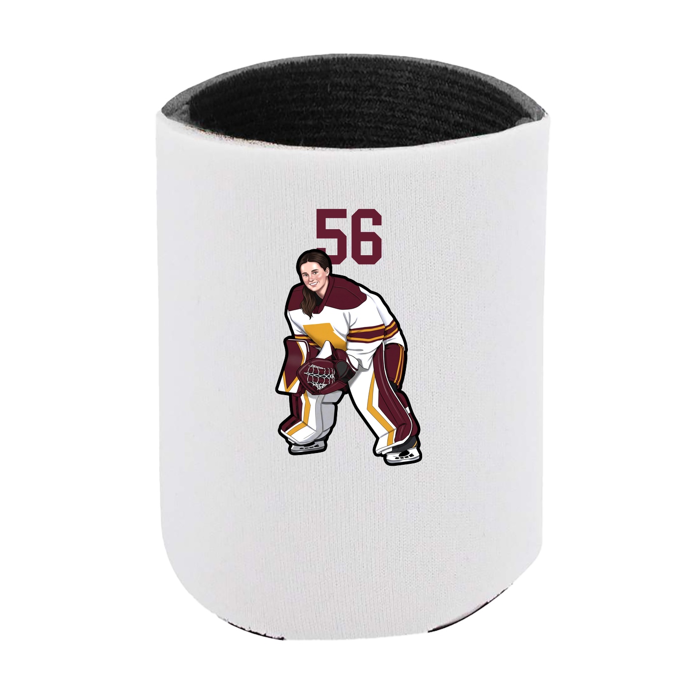 Can Holder — Number Top in White
