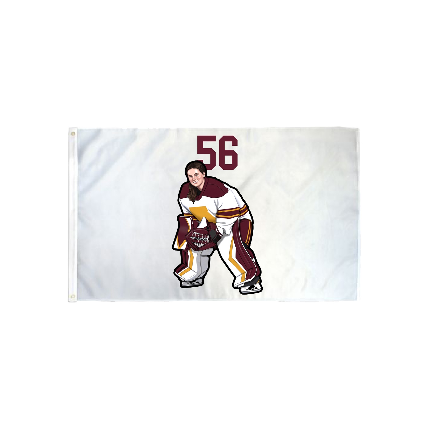 3x5 Flag — Number Top in Classic