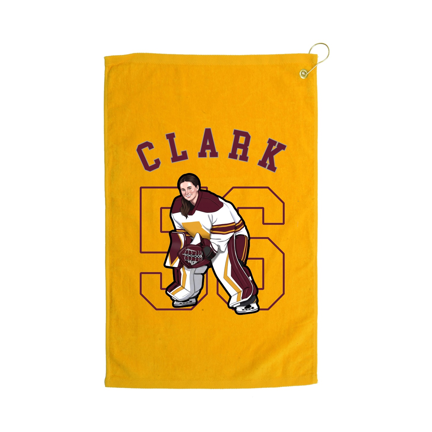 Golf Towel — Shirsey Arch in Gold