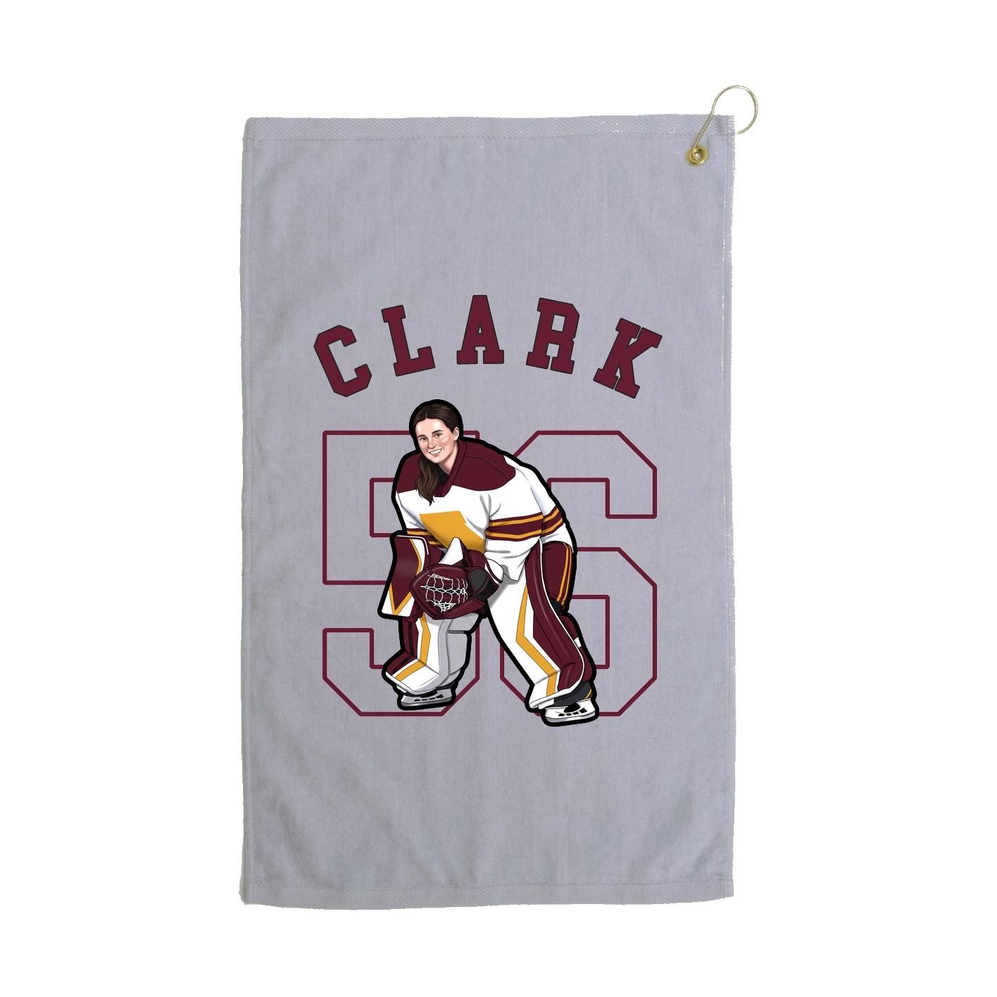 Golf Towel — Shirsey Arch in Grey