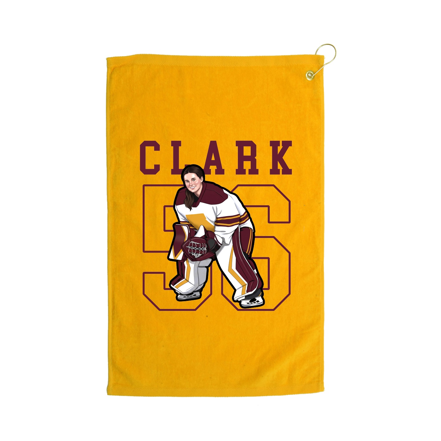 Golf Towel — Shirsey in Gold