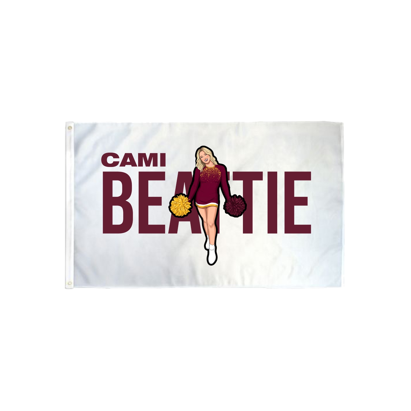 3x5 Flag — Player Name in Classic