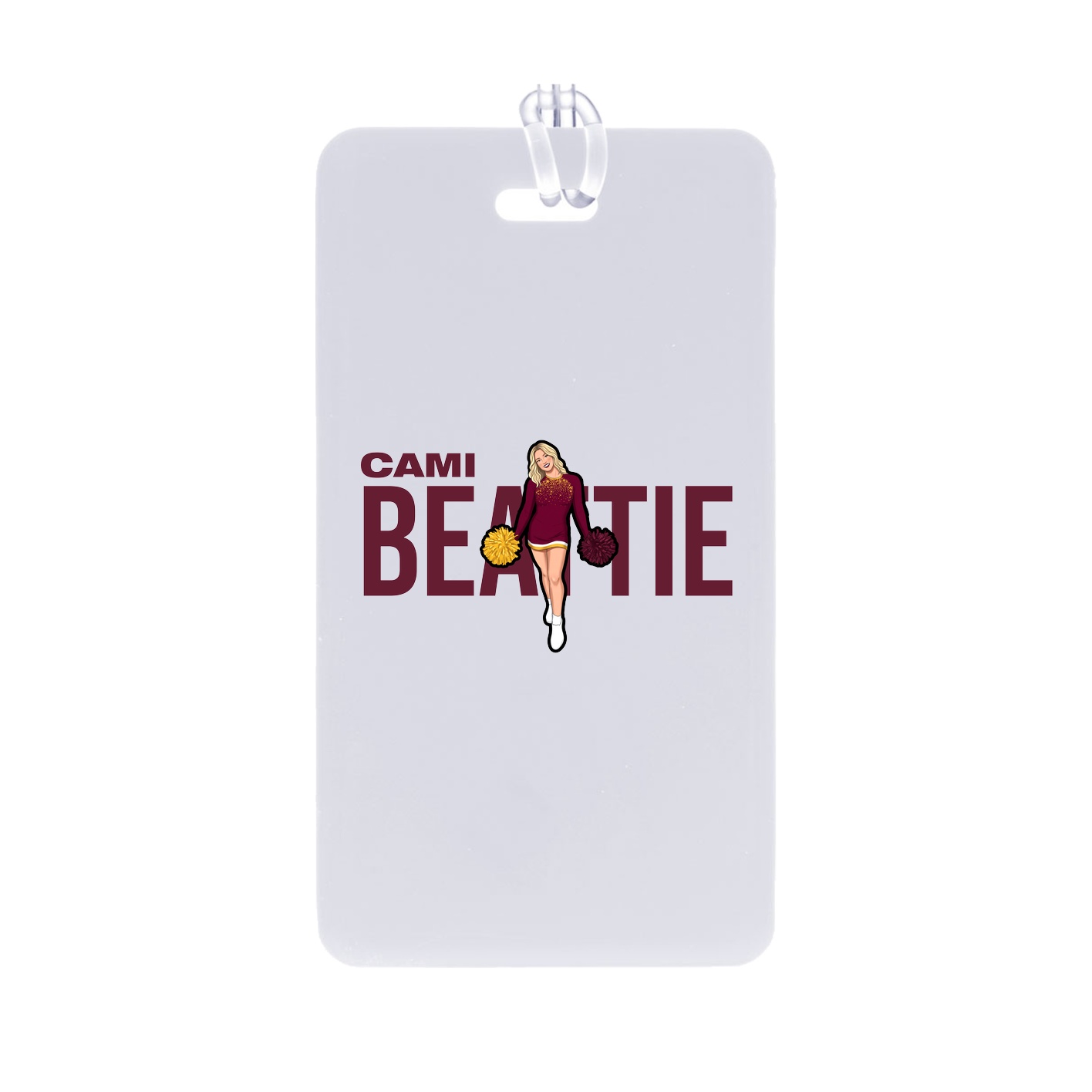 Bag Tag — Player Name in Classic