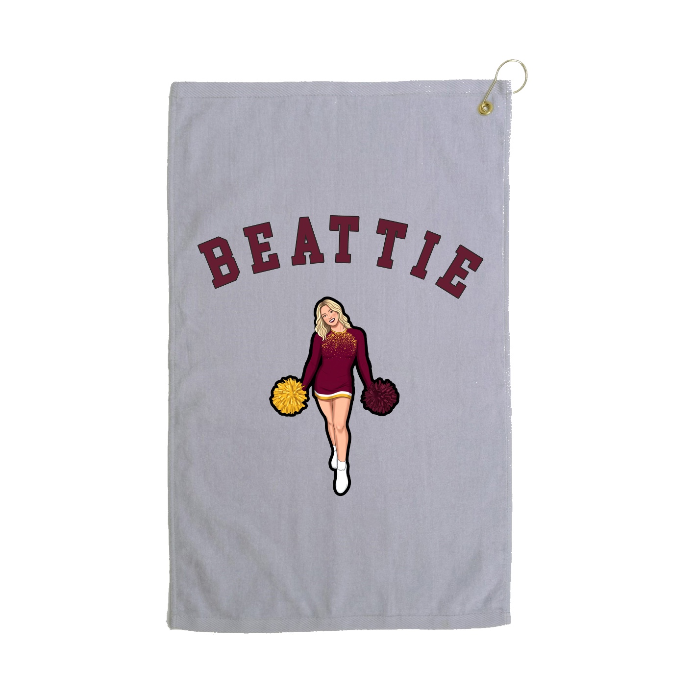 Golf Towel — Shirsey Arch in Grey