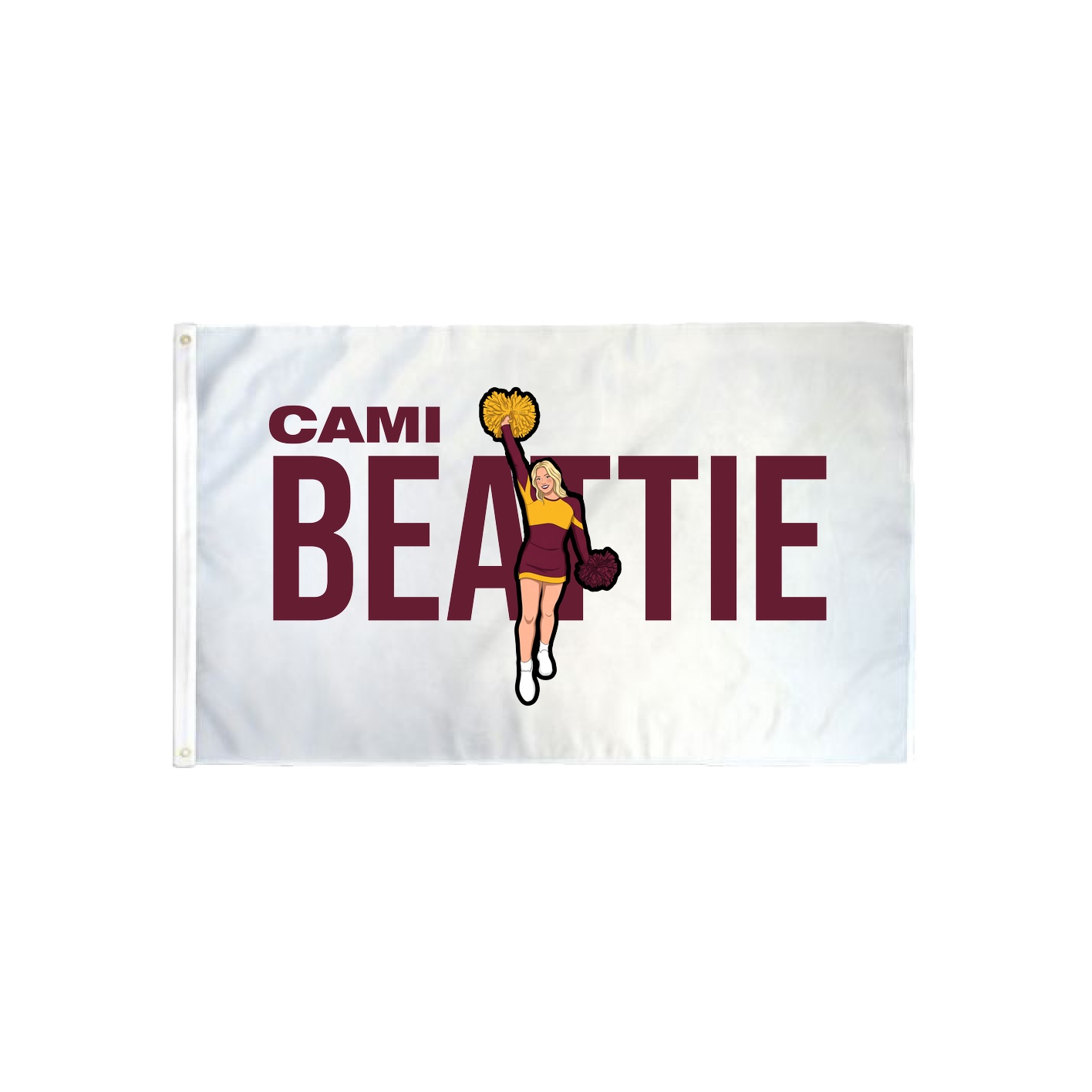3x5 Flag — Player Name in Classic