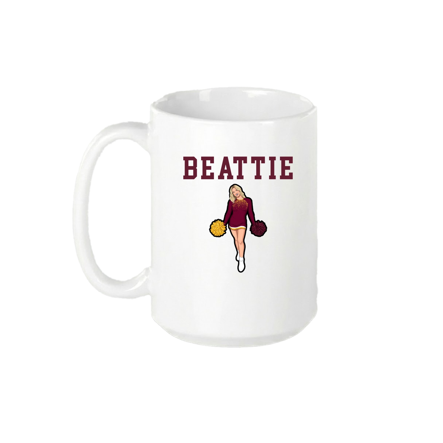 15oz Coffee Mug — Shirsey in White