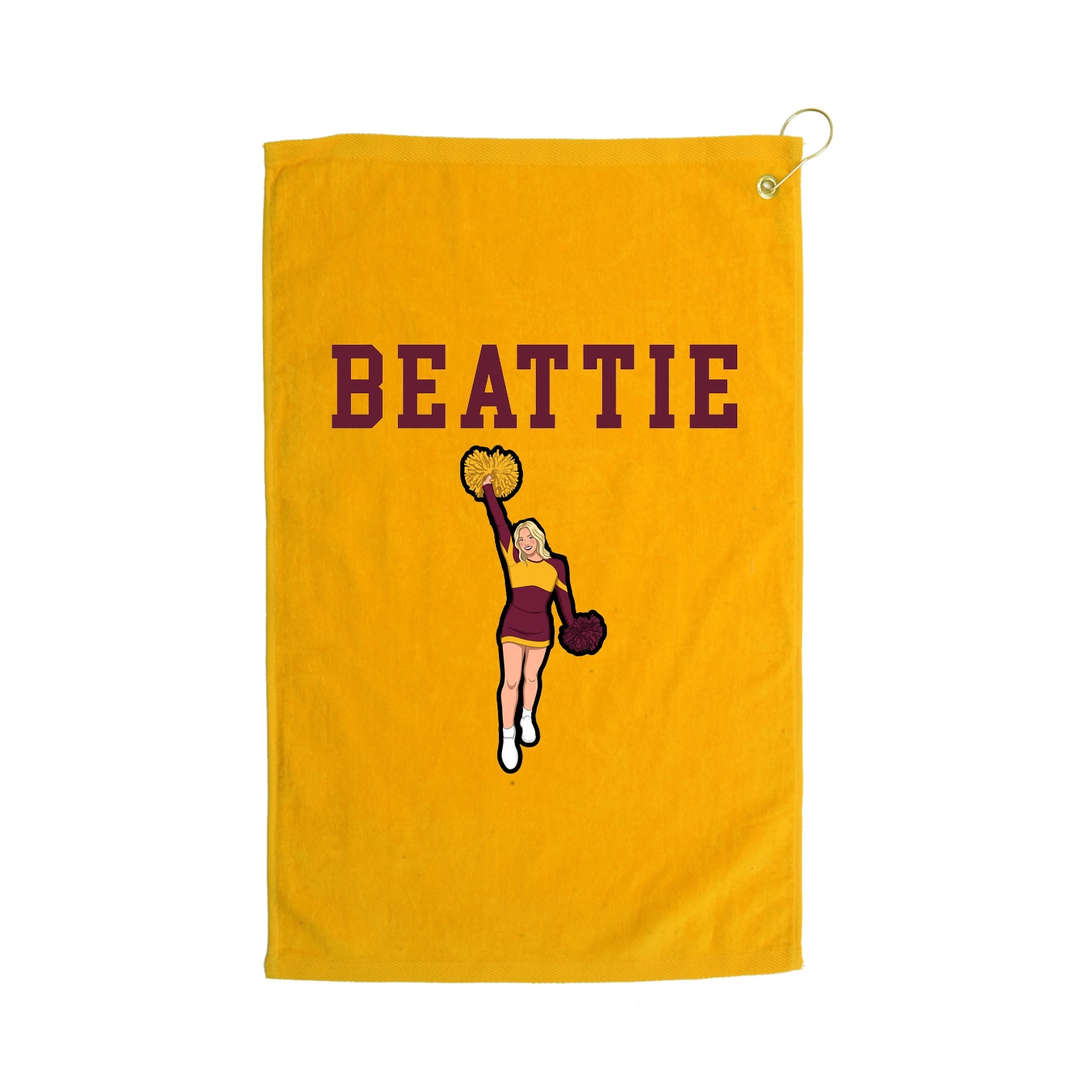 Golf Towel — Shirsey in Gold